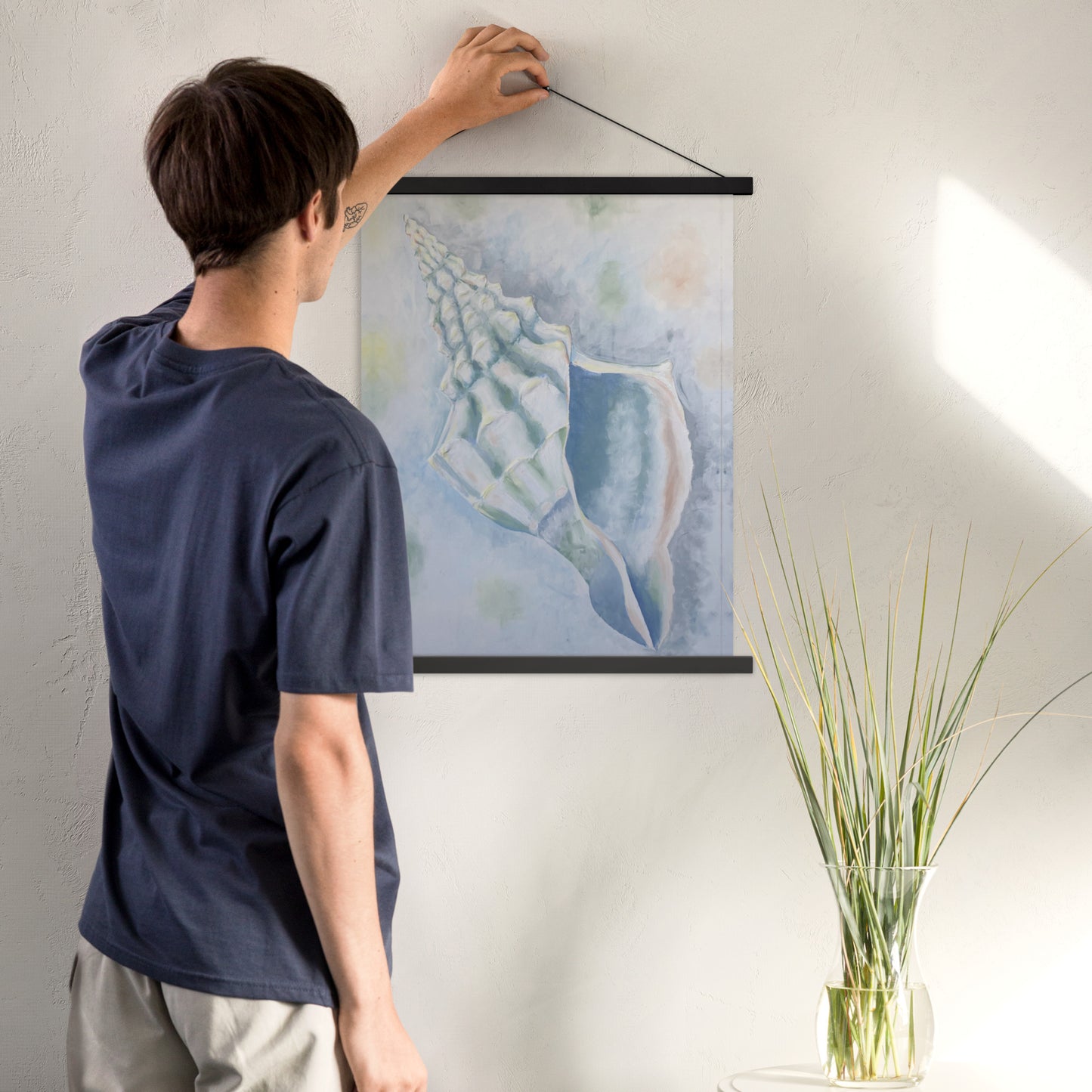 Poster with hangers - Coastal Treasure