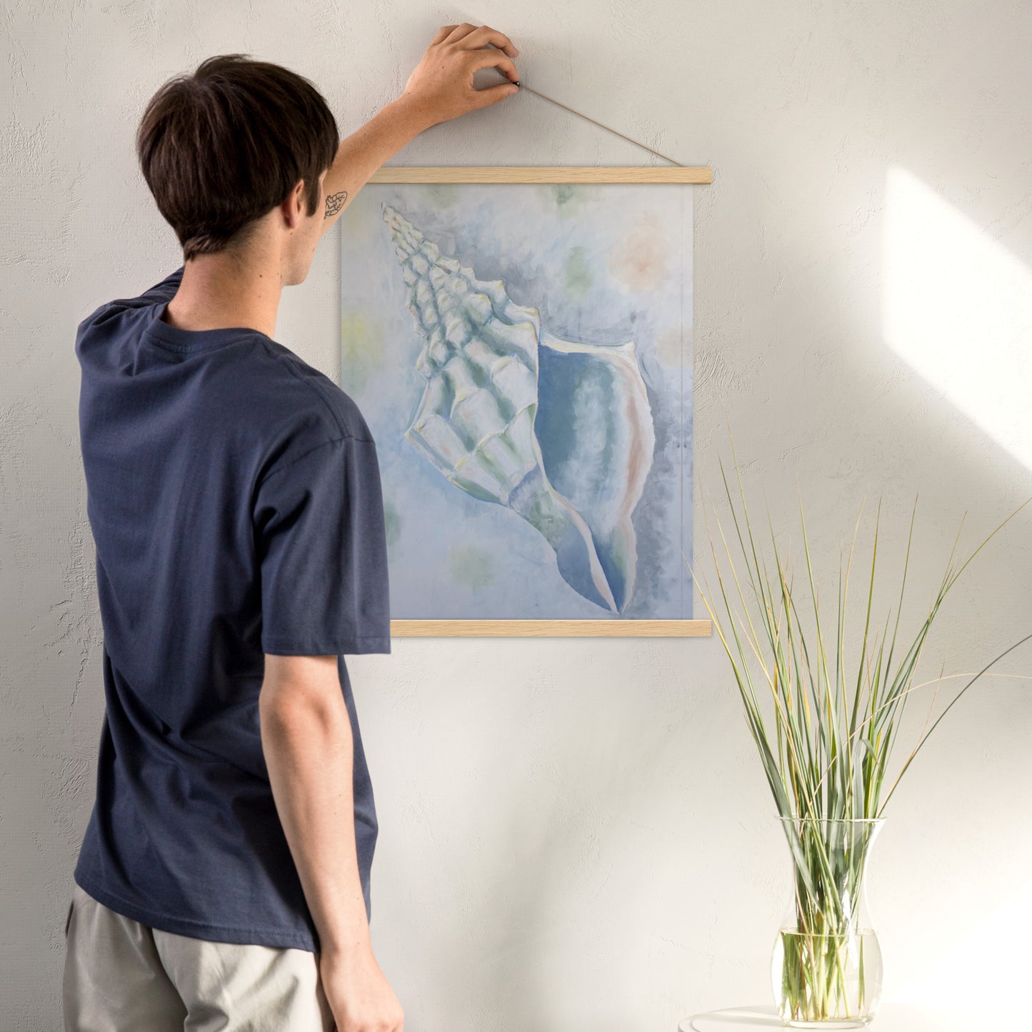 Poster with hangers - Coastal Treasure