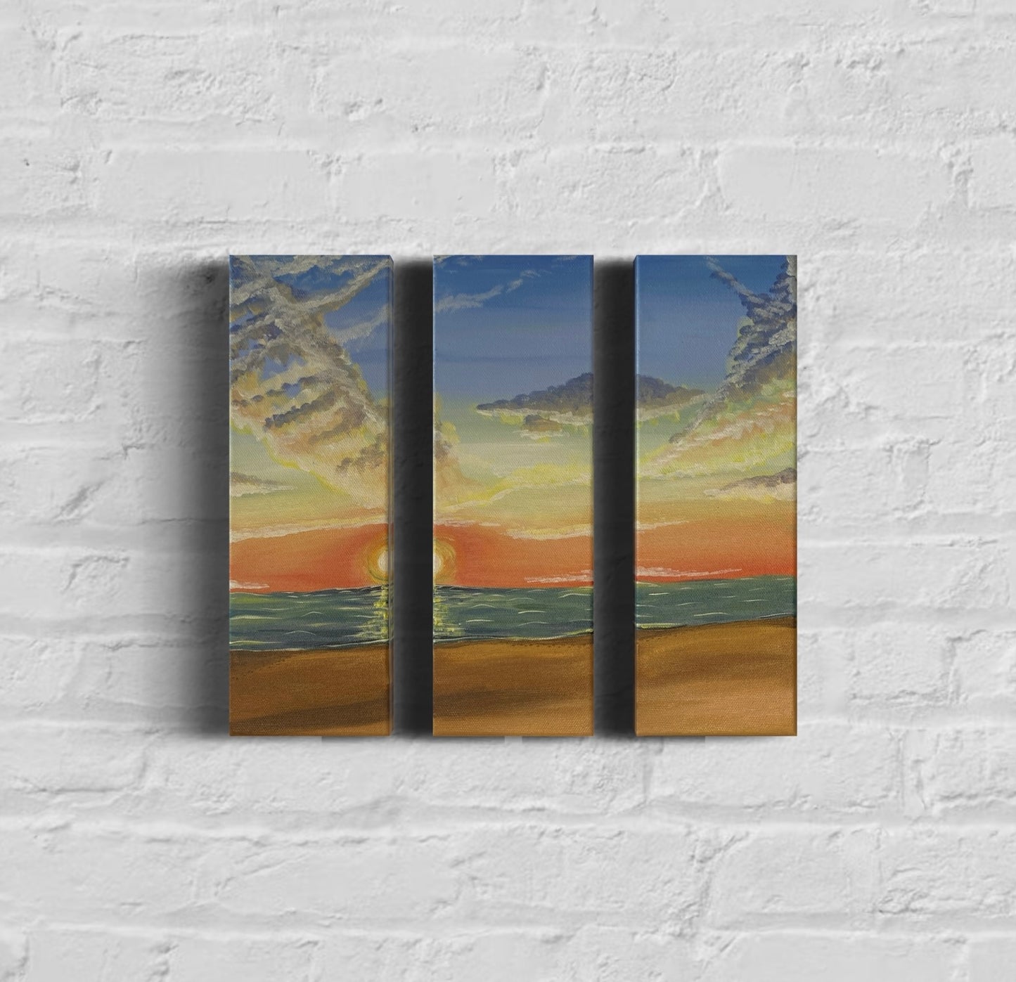 Golden Hour - Triptych