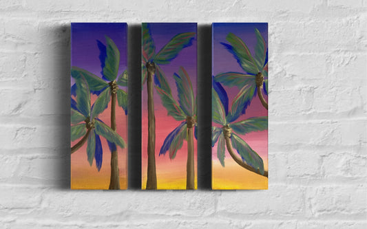 Sun-Kissed - Triptych